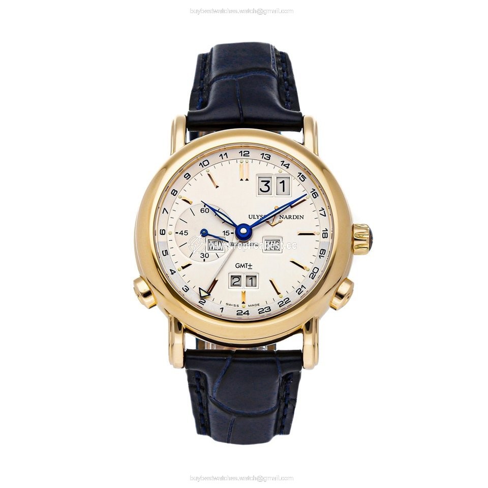 Ulysse Nardin GMT + - Perpetual Mens watch Unisex Automatic Rose gold 326-22