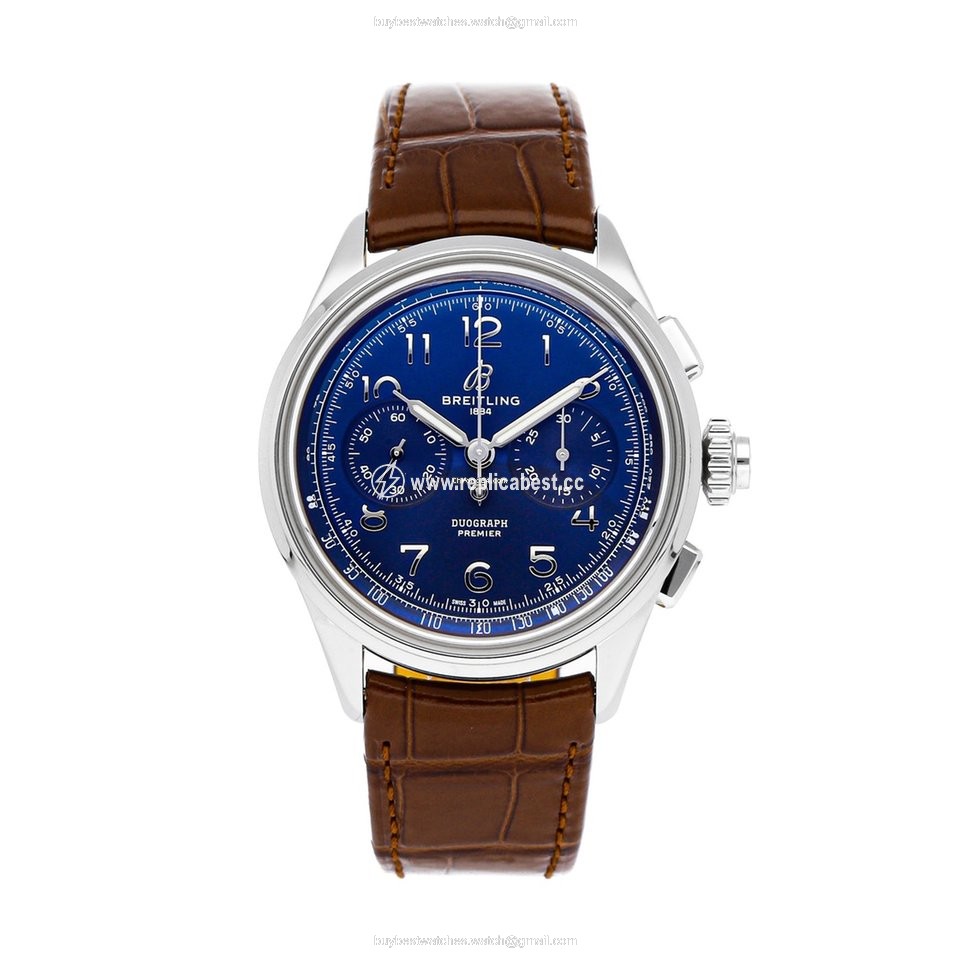 Breitling Duograph Mens watch Unisex Manual winding Steel AB1510171C1P1