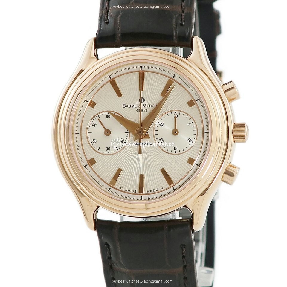 Baume & Mercier Mens watch Unisex Manual winding Red gold M0A06631
