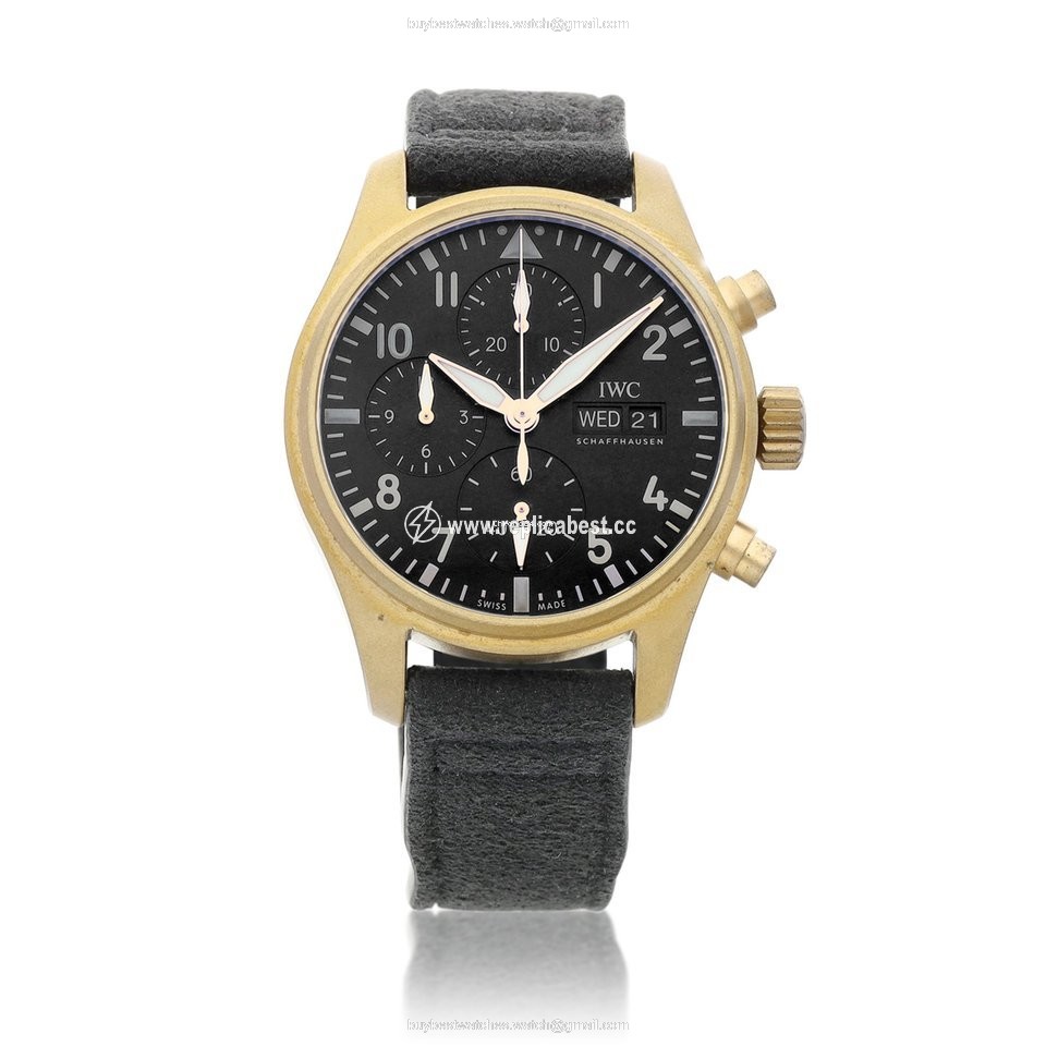 IWC Pilot Chronograph Mens watch Unisex Automatic Bronze IW387907