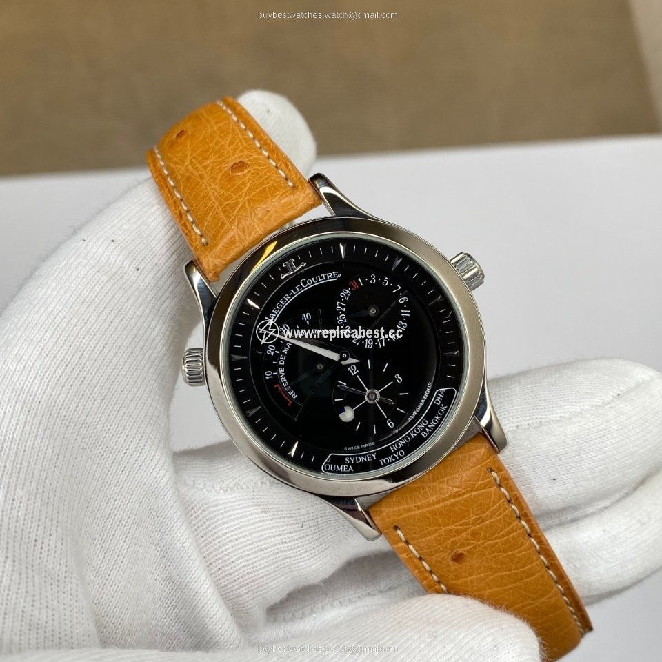 Jaeger-LeCoultre Master Geographic Mens watch Unisex Automatic Steel 142.8.92.S