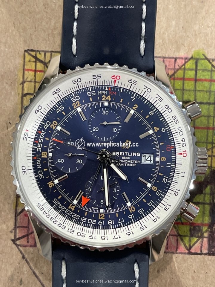 Breitling Navitimer GMT Mens watch Unisex Automatic Steel A24322121C2X1