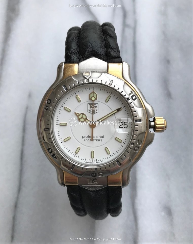 TAG Heuer 6000 Mens watch Unisex Quartz Gold Steel WH1151