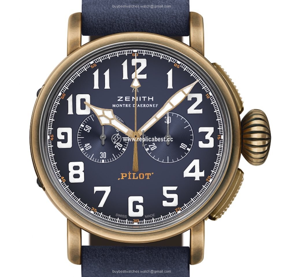 Zenith Pilot Type 20 Extra Special Mens watch Unisex Automatic Bronze 29.2430.4069 57.C808