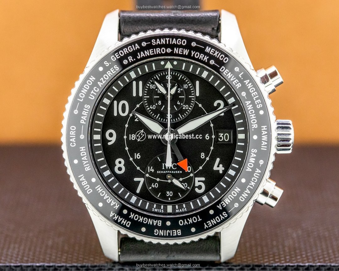 IWC Pilot Chronograph Mens watch Unisex Automatic Steel IW395001