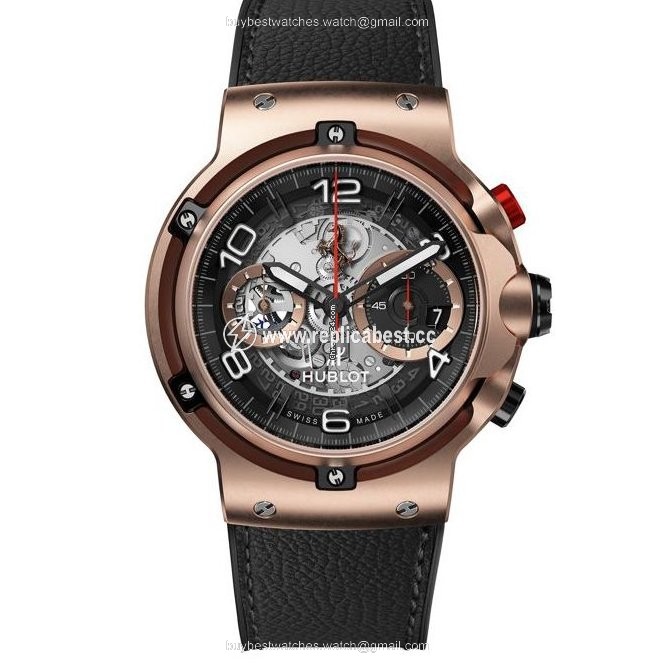 Hublot Classic Fusion Aerofusion Mens watch Unisex Automatic Rose gold 528.OX.0124.VR