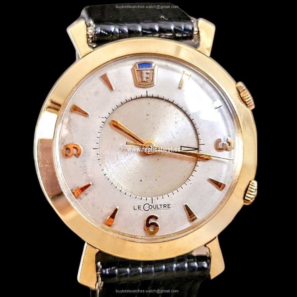Jaeger-LeCoultre Mens watch Unisex Manual winding Gold Steel Jaeger-LeCoultre Memovox Ref. 3015