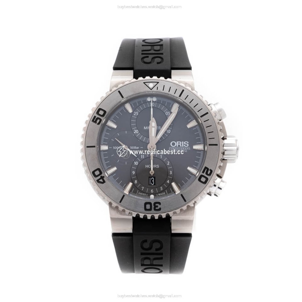 Oris Aquis Titan Chronograph Titanium 01 674 7655 7253-07 4 26 34TEB
