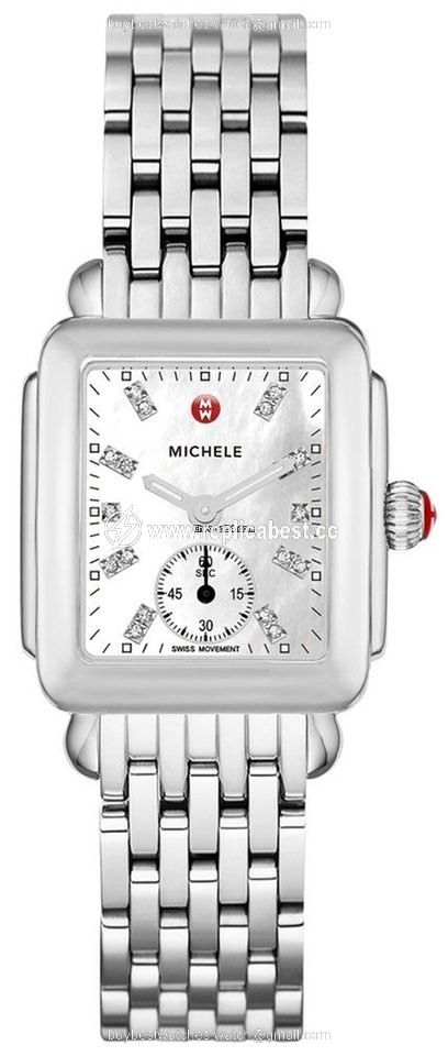 Michele Deco Quartz Steel MWW06V000002