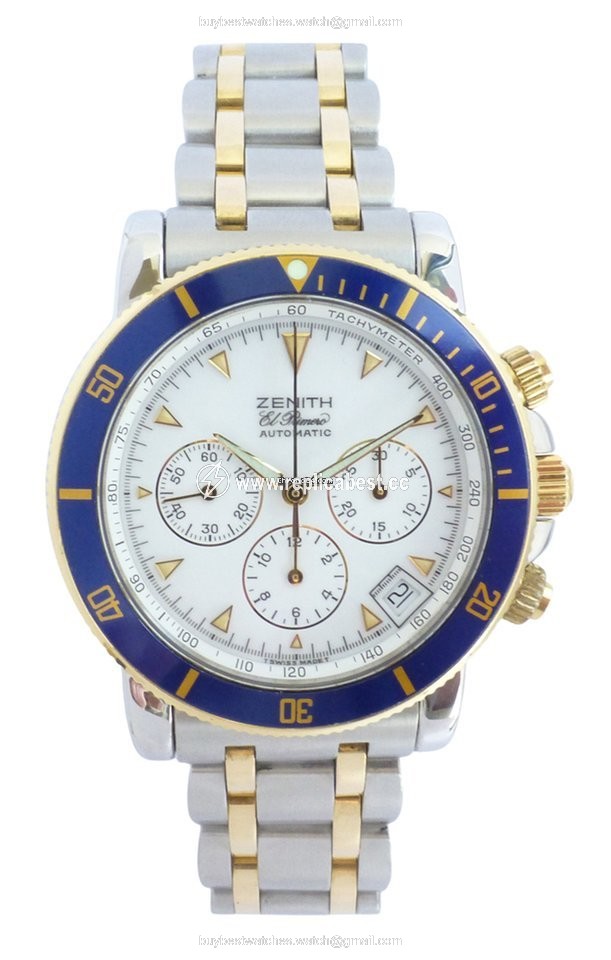 Zenith El Primero Mens watch Unisex Automatic Gold Steel 15 53-0470-400