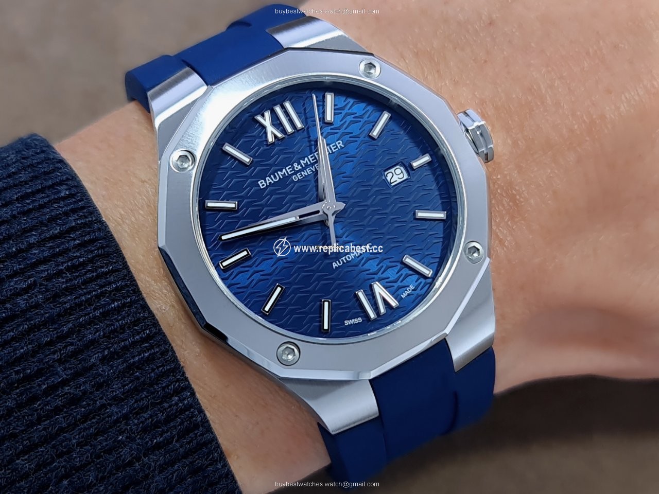 Baume & Mercier Riviera Mens watch Unisex Automatic Steel M0A10619