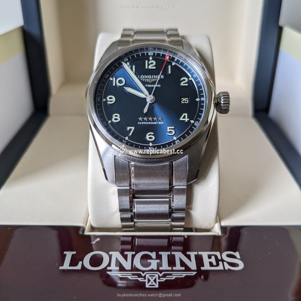 Longines Spirit Mens watch Unisex Automatic Steel L3.810.4.93.6