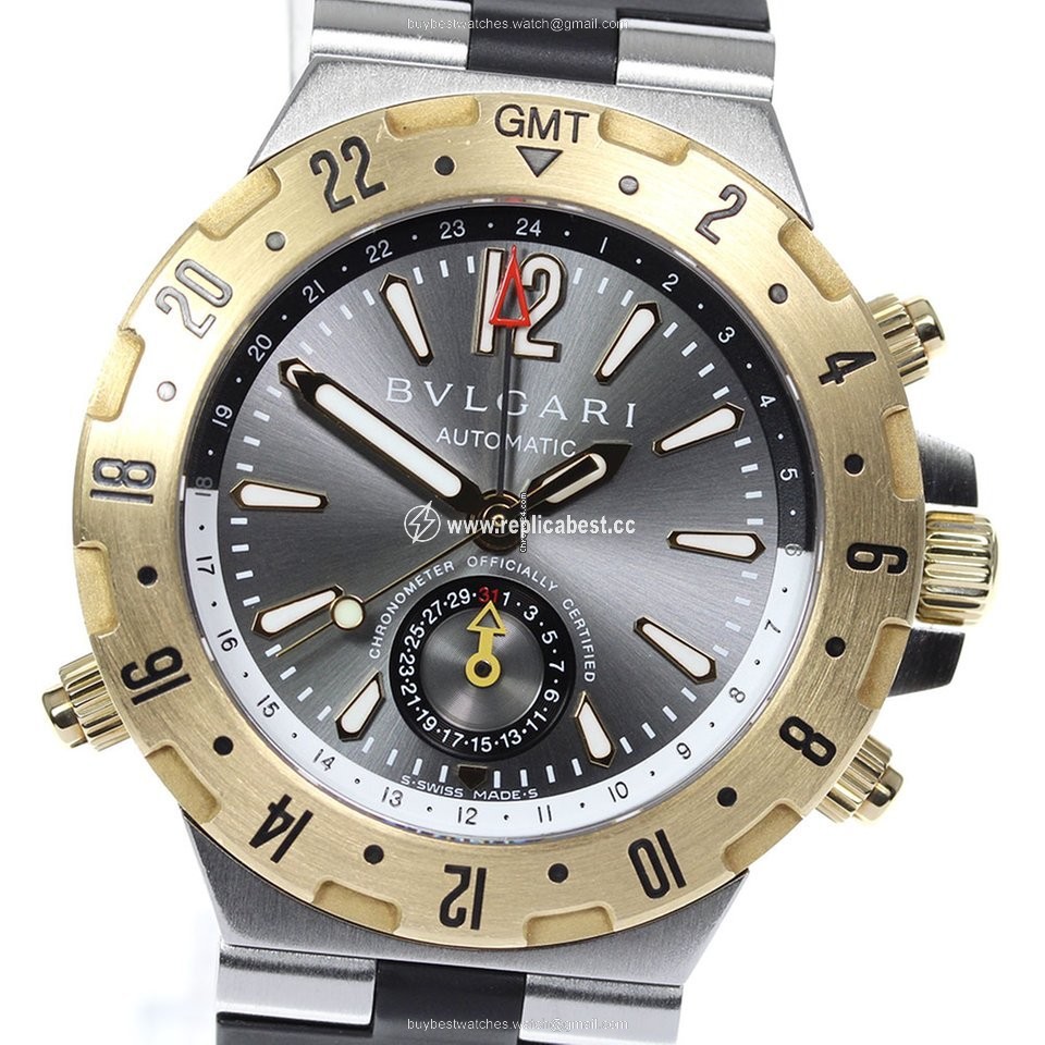 Bulgari Diagono Mens watch Unisex Automatic GMT40SG