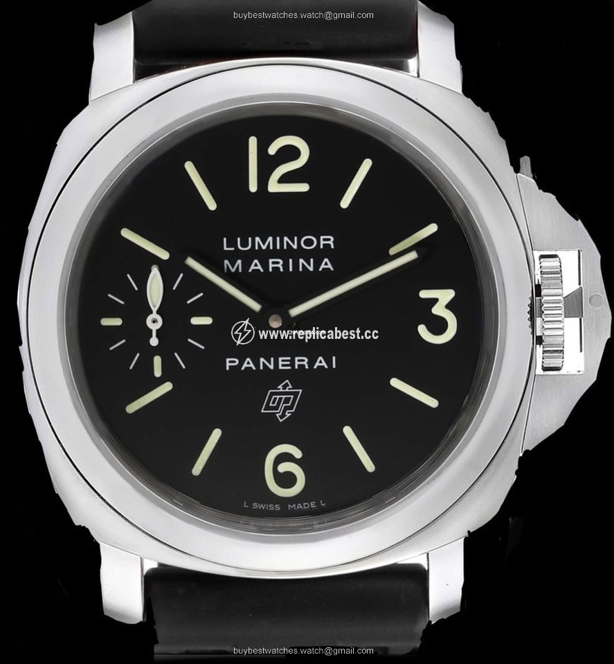 Panerai Luminor Marina Mens watch Unisex Manual winding Steel PAM 01005