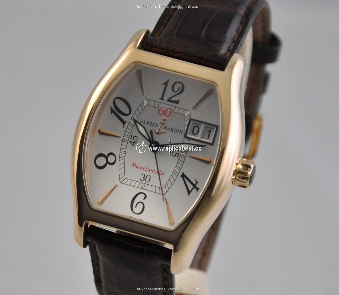 Ulysse Nardin Michelangelo Mens watch Unisex Automatic Rose gold 236-68 582