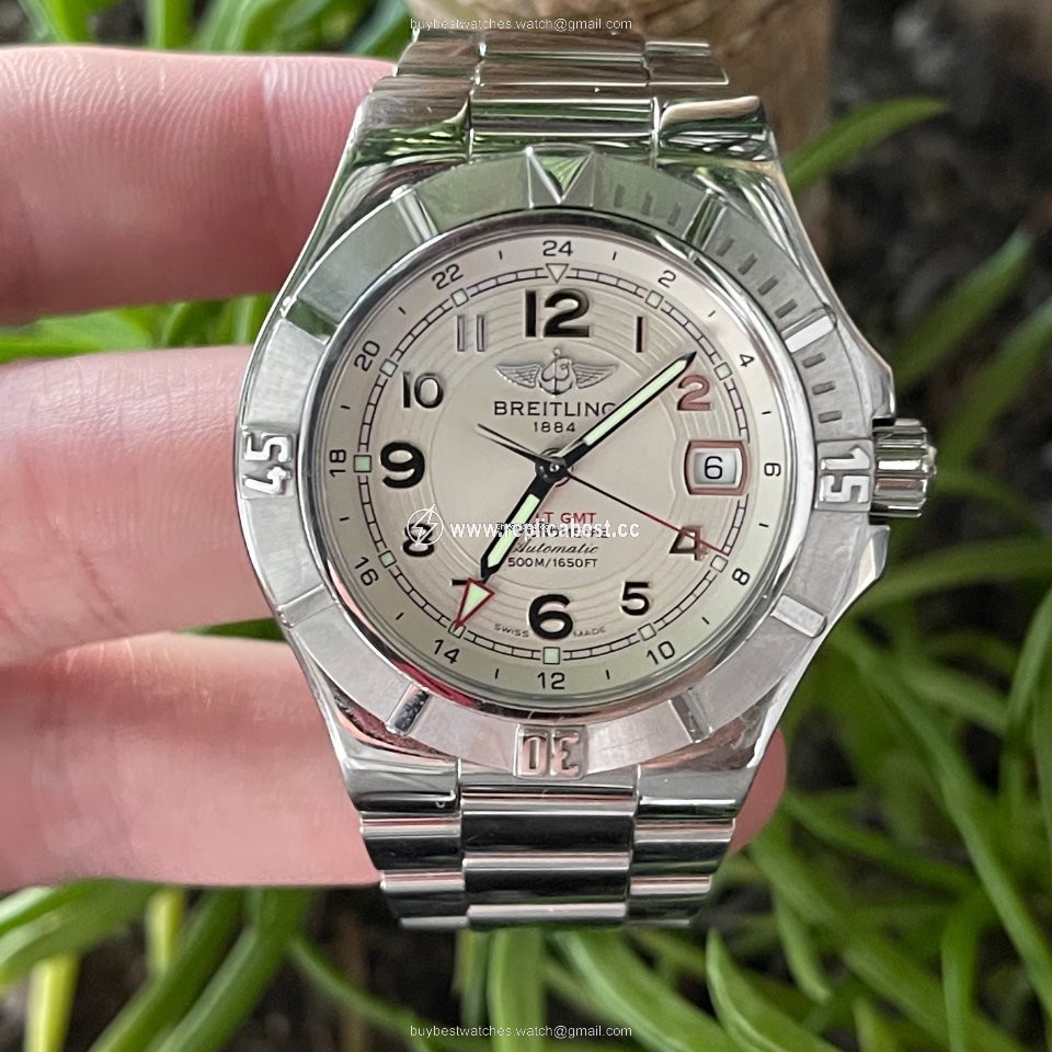 Breitling Colt GMT+ Mens watch Unisex Automatic Steel A32370