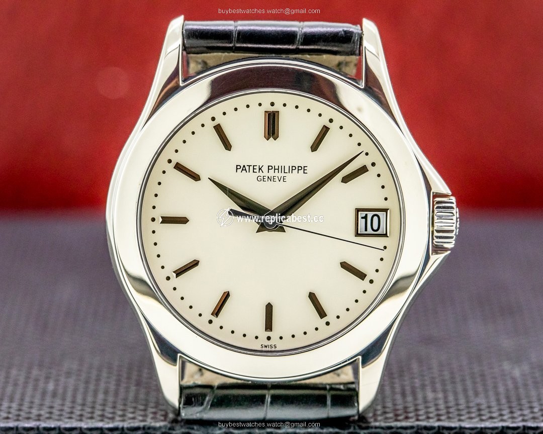 Patek Philippe Calatrava Mens watch Unisex Automatic White gold 5107G-001