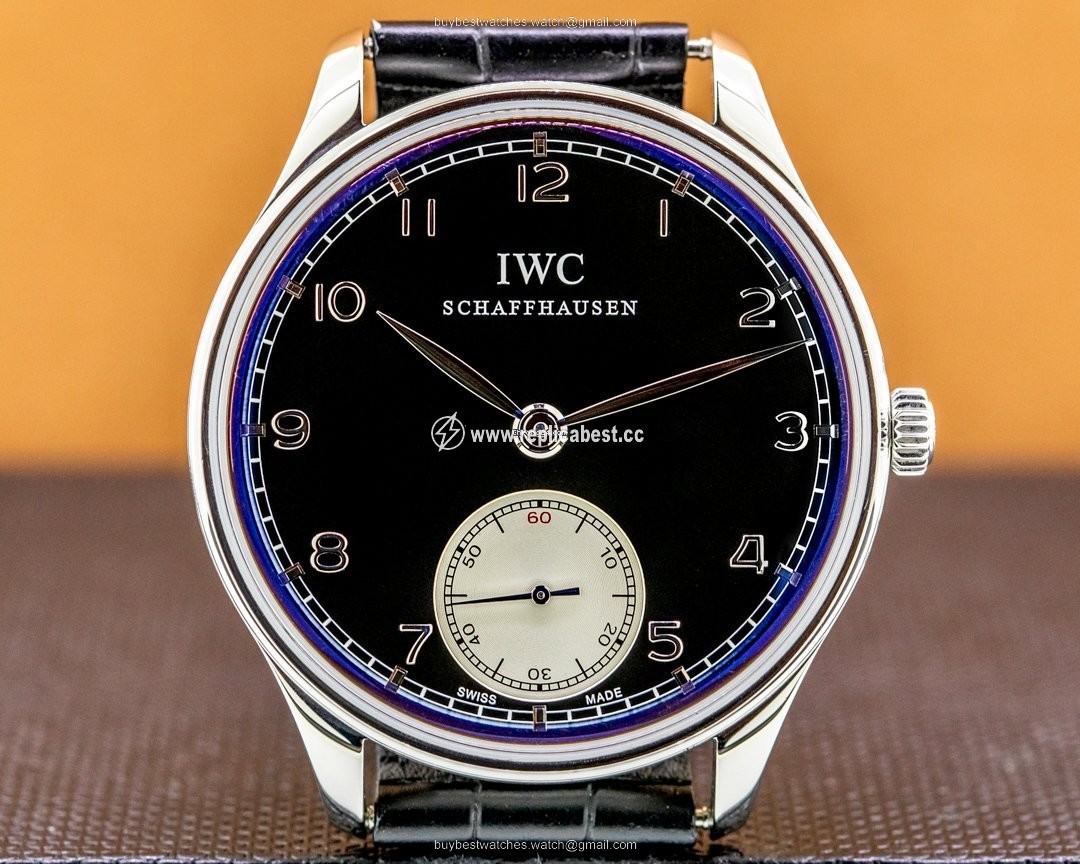 IWC Portuguese Hand-Wound Mens watch Unisex Manual winding Steel IW545404
