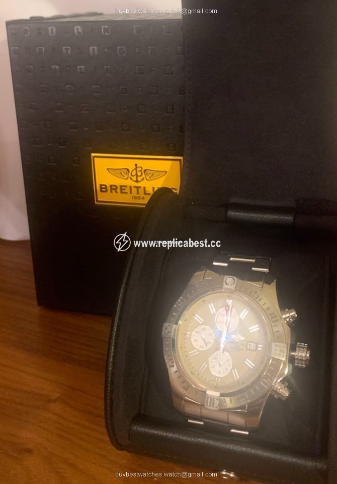 Breitling Super Avenger II Mens watch Unisex Automatic Steel A1337111