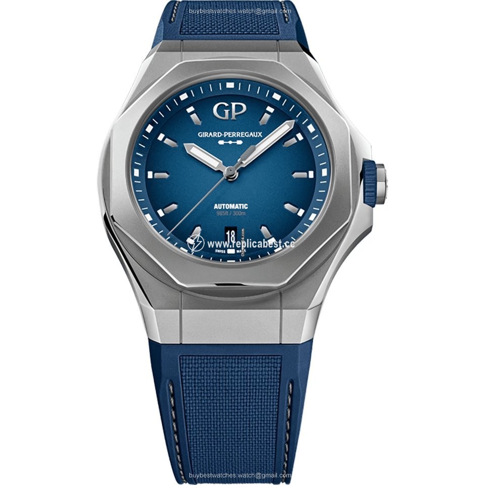 Girard Perregaux Laureato Mens watch Unisex Automatic Titanium 81070-21-002-FB6A