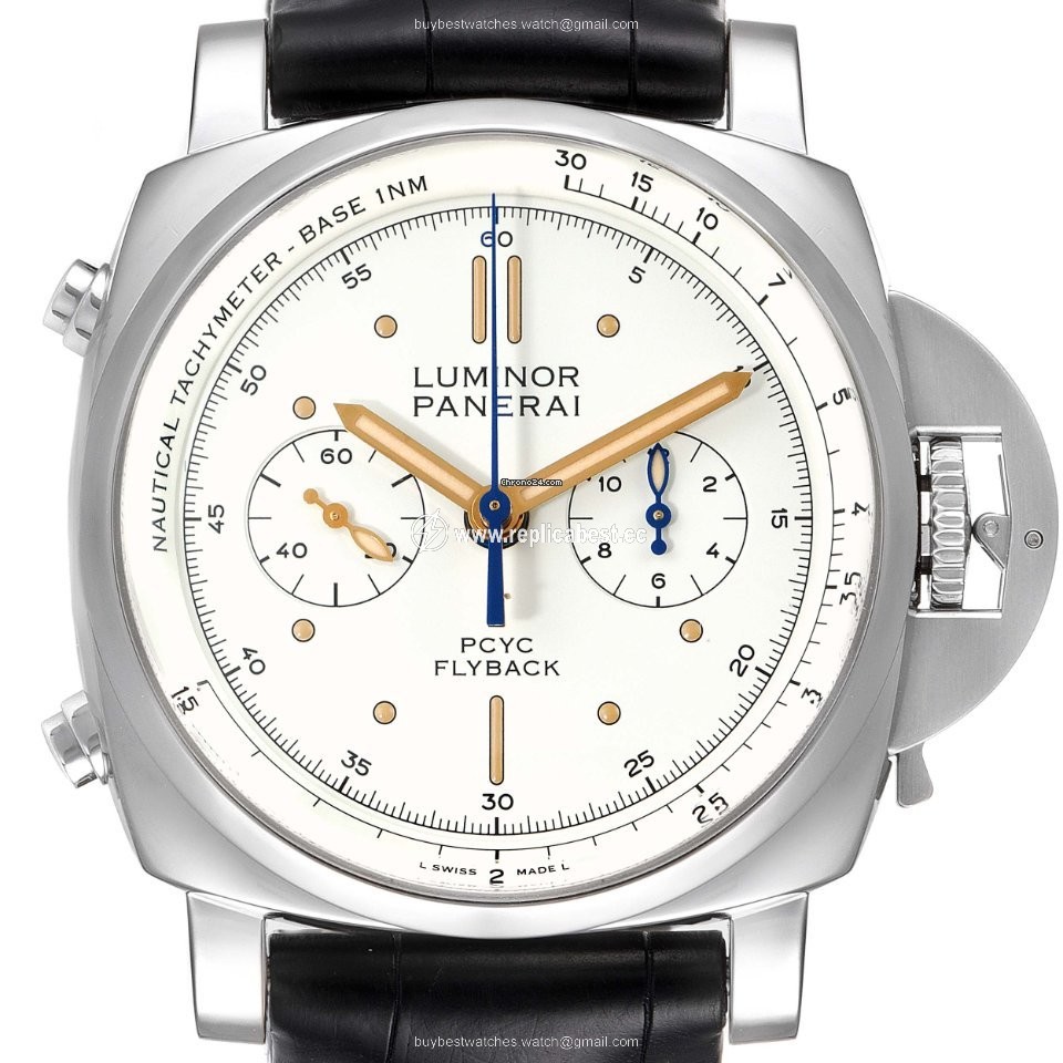 Panerai Luminor 1950 3 Days Chrono Flyback Mens watch Unisex Automatic Steel PAM00654