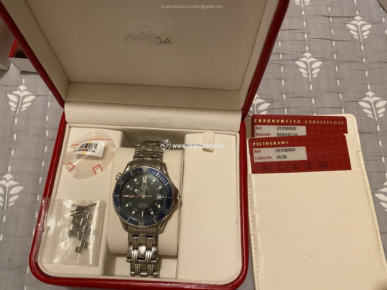 Omega Seamaster Diver 300 M Mens watch Unisex Automatic Steel 2535.80.00