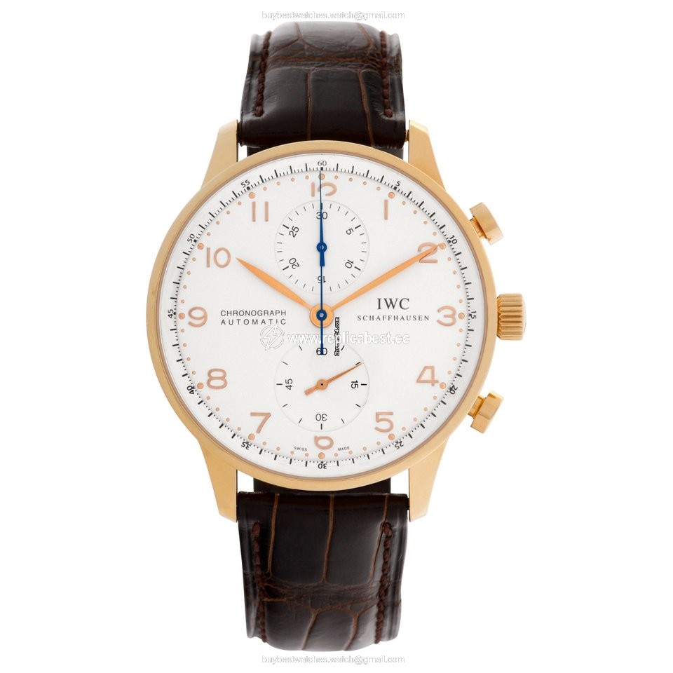 IWC Portuguese Chronograph Mens watch Unisex Automatic Rose gold IW371480