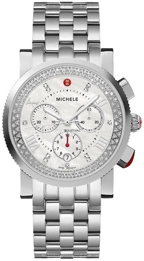 Michele Sport Sail Womens watch Quartz Steel MWW01C000141
