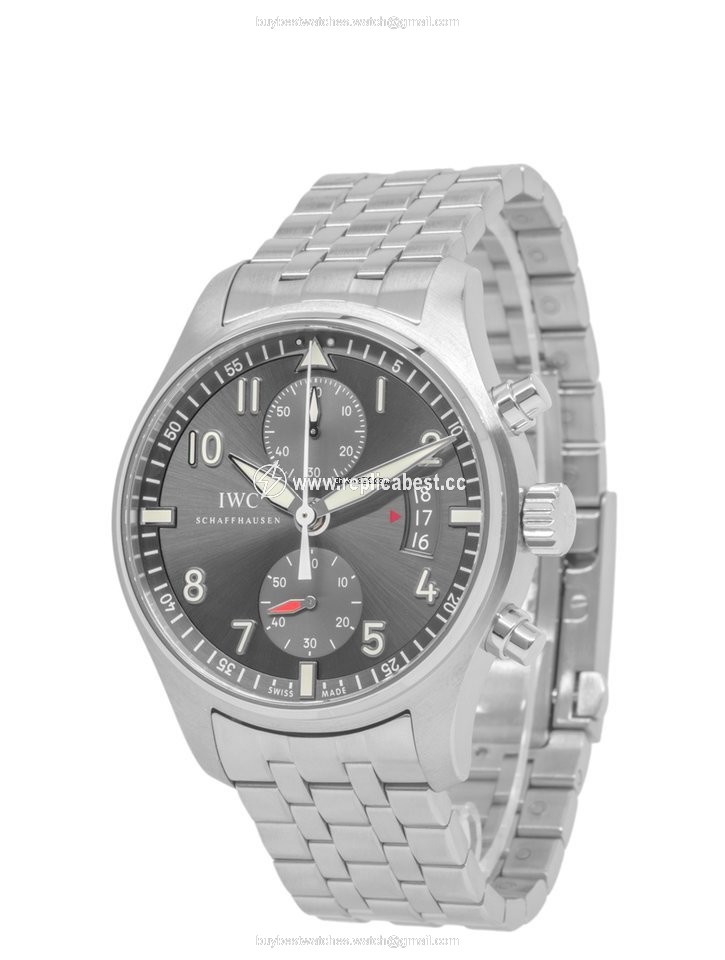 IWC Pilot Spitfire Chronograph Mens watch Unisex Automatic Steel IW387804