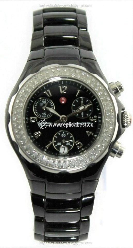 Michele Tahitian Quartz Ceramic MWW12A000005