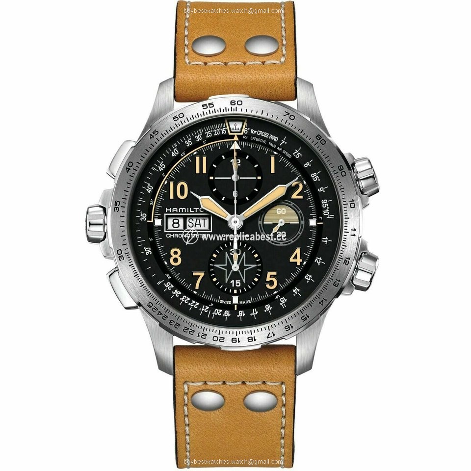Hamilton Khaki X-Wind Mens watch Unisex Automatic Steel H77796535