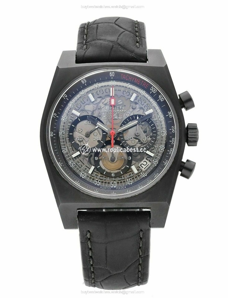 Zenith El Primero New Vintage 1969 Automatic Titanium 96.1969.469