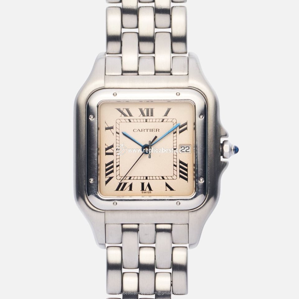 Cartier Panthere Mens watch Unisex Quartz Steel 130000C