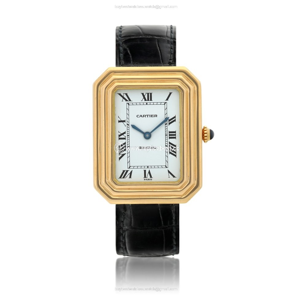 Cartier Mens watch Unisex Manual winding Yellow gold G24314