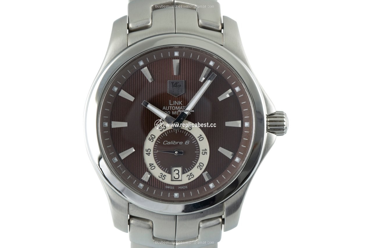 TAG Heuer Link Calibre 6 Mens watch Unisex Automatic Steel WJF211C