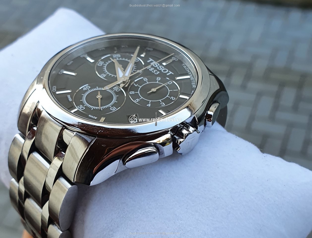 Tissot Couturier Mens watch Unisex Quartz Steel T035.617.11.051.00