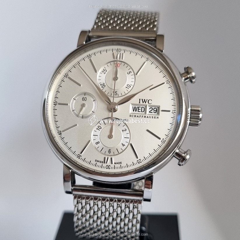 IWC Portofino Chronograph Mens watch Unisex Automatic Steel IW391009