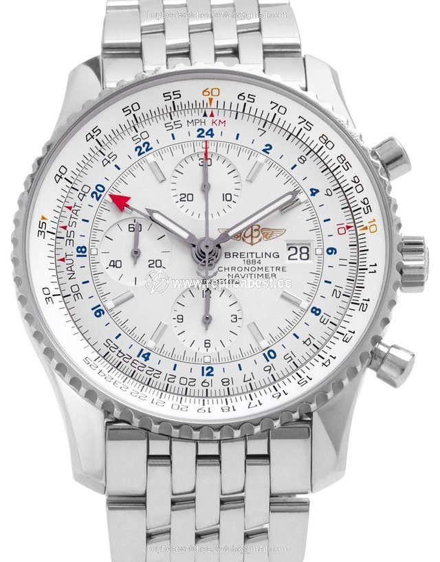 Breitling Navitimer World Mens watch Unisex Automatic Steel A2432212.G571.443A