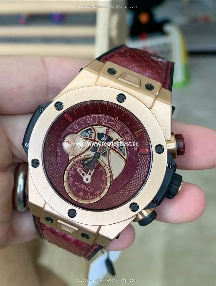 Hublot Big Bang Unico Mens watch Unisex Automatic Rose gold 413.OX.4738.PR.KOB15