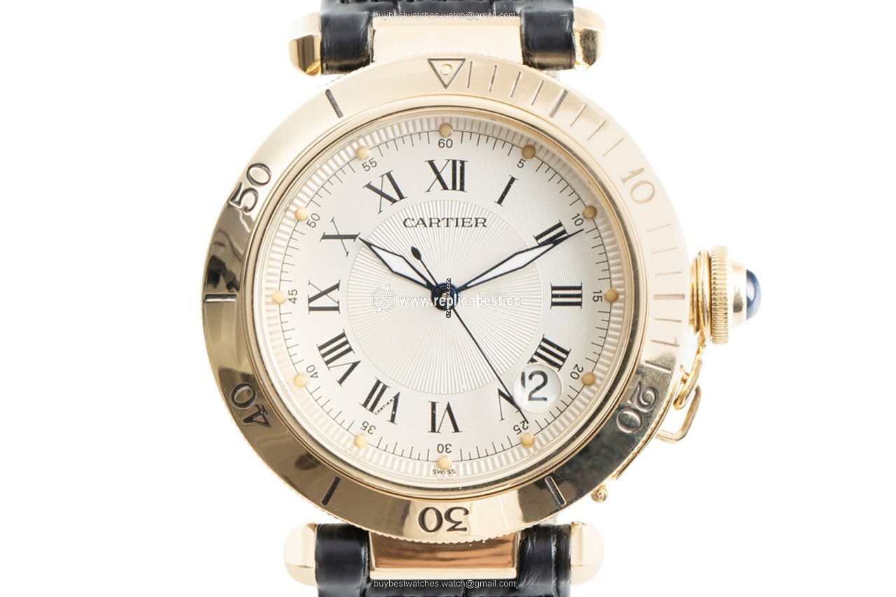 Cartier Pasha Mens watch Unisex Automatic Yellow gold 1027