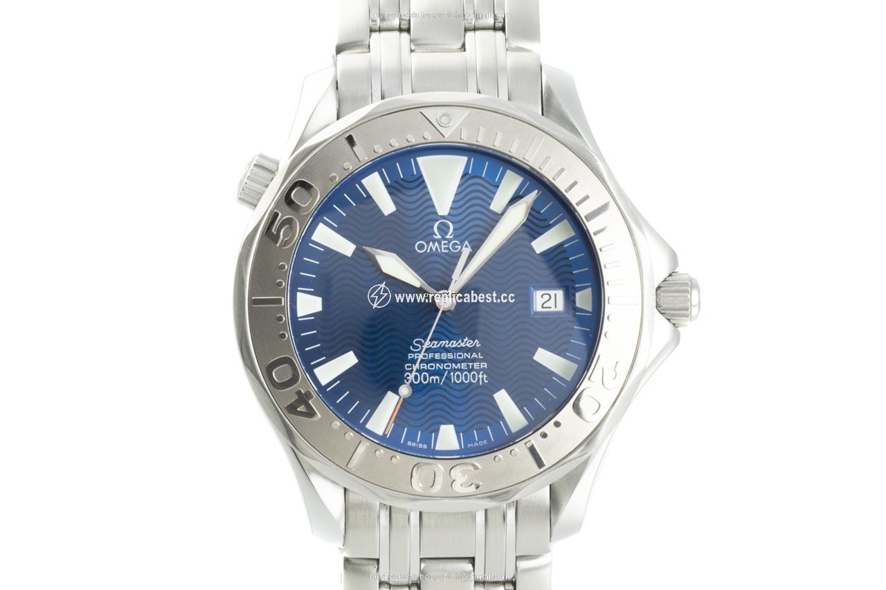 Omega Seamaster Diver 300 M Mens watch Unisex Automatic Gold Steel 2255.80.00