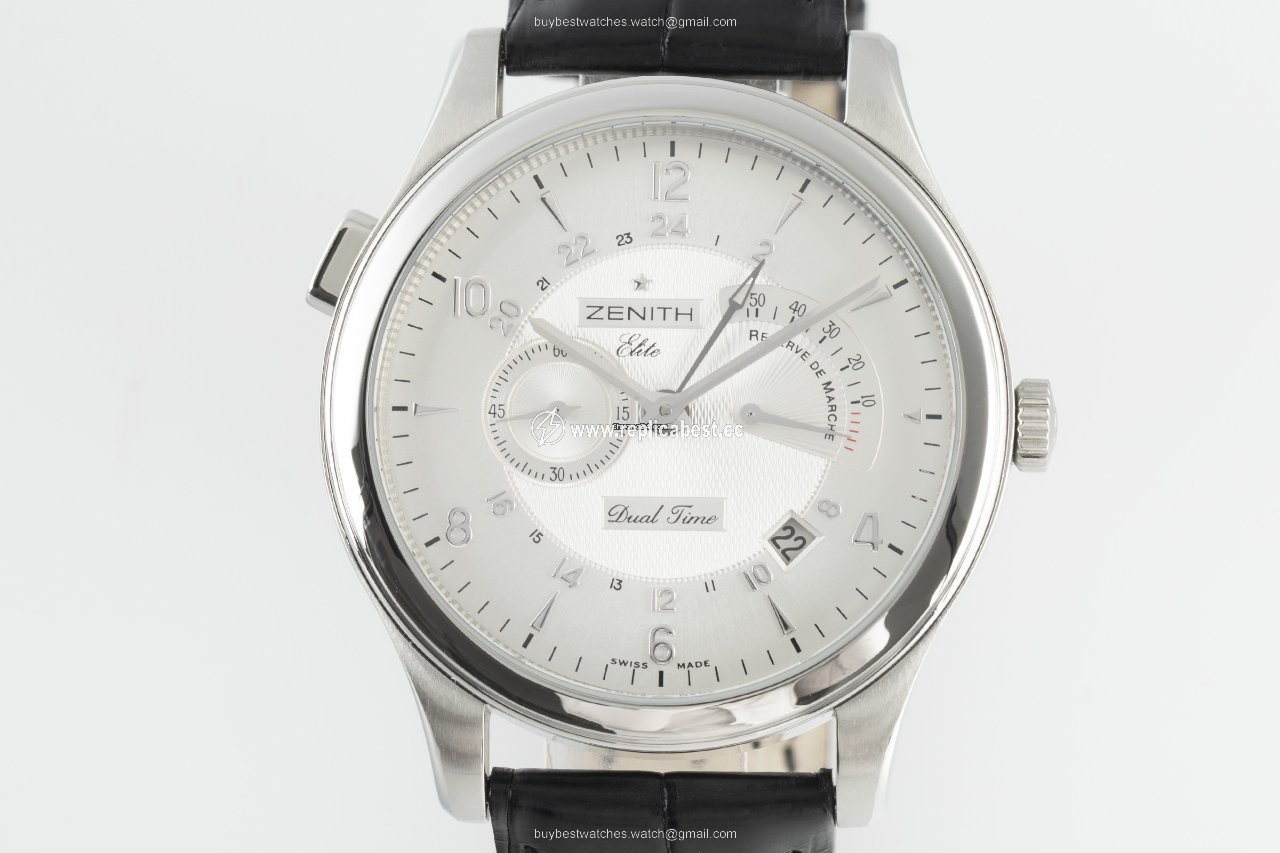 Zenith Elite Dual Time Mens watch Unisex Automatic Steel 030520683