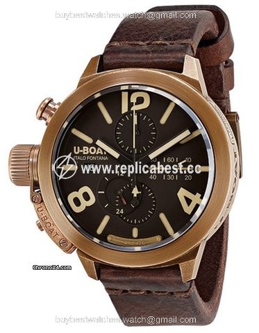U-Boat Classico Mens watch Unisex Automatic Bronze 8064