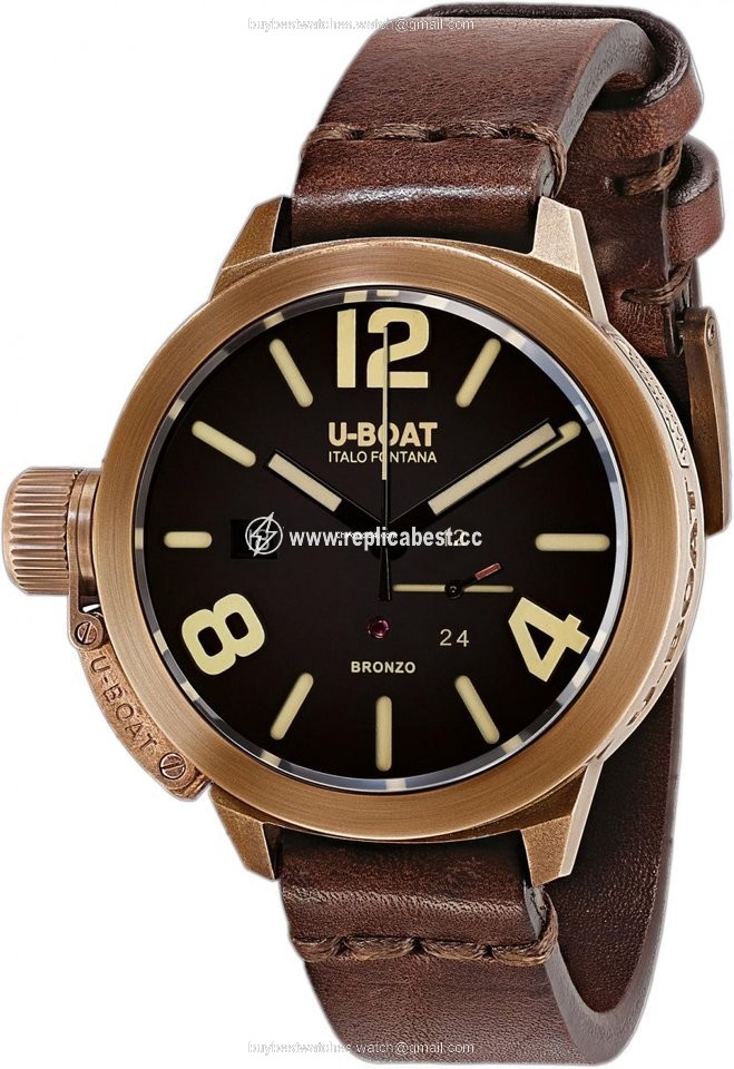 U-Boat Classico Mens watch Unisex Automatic Bronze 8103