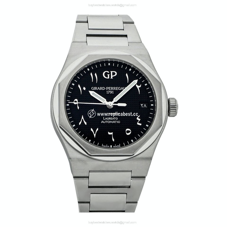 Girard Perregaux Laureato Mens watch Unisex Automatic Steel 81010-11-1750-11A
