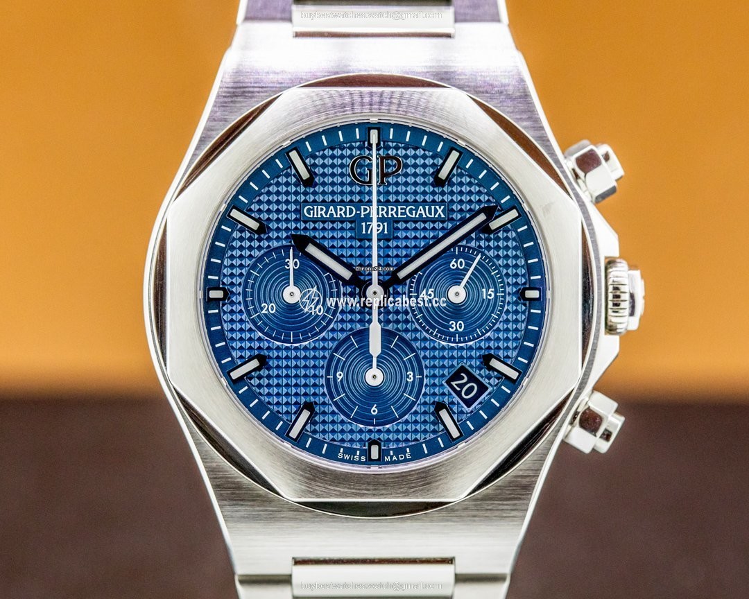 Girard Perregaux Laureato Mens watch Unisex Automatic Steel 81040-11-431-11A