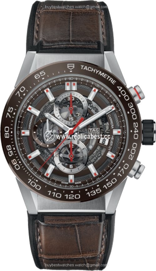 TAG Heuer Carrera Calibre HEUER 01 Mens watch Unisex Automatic Steel CAR201U-FC6405