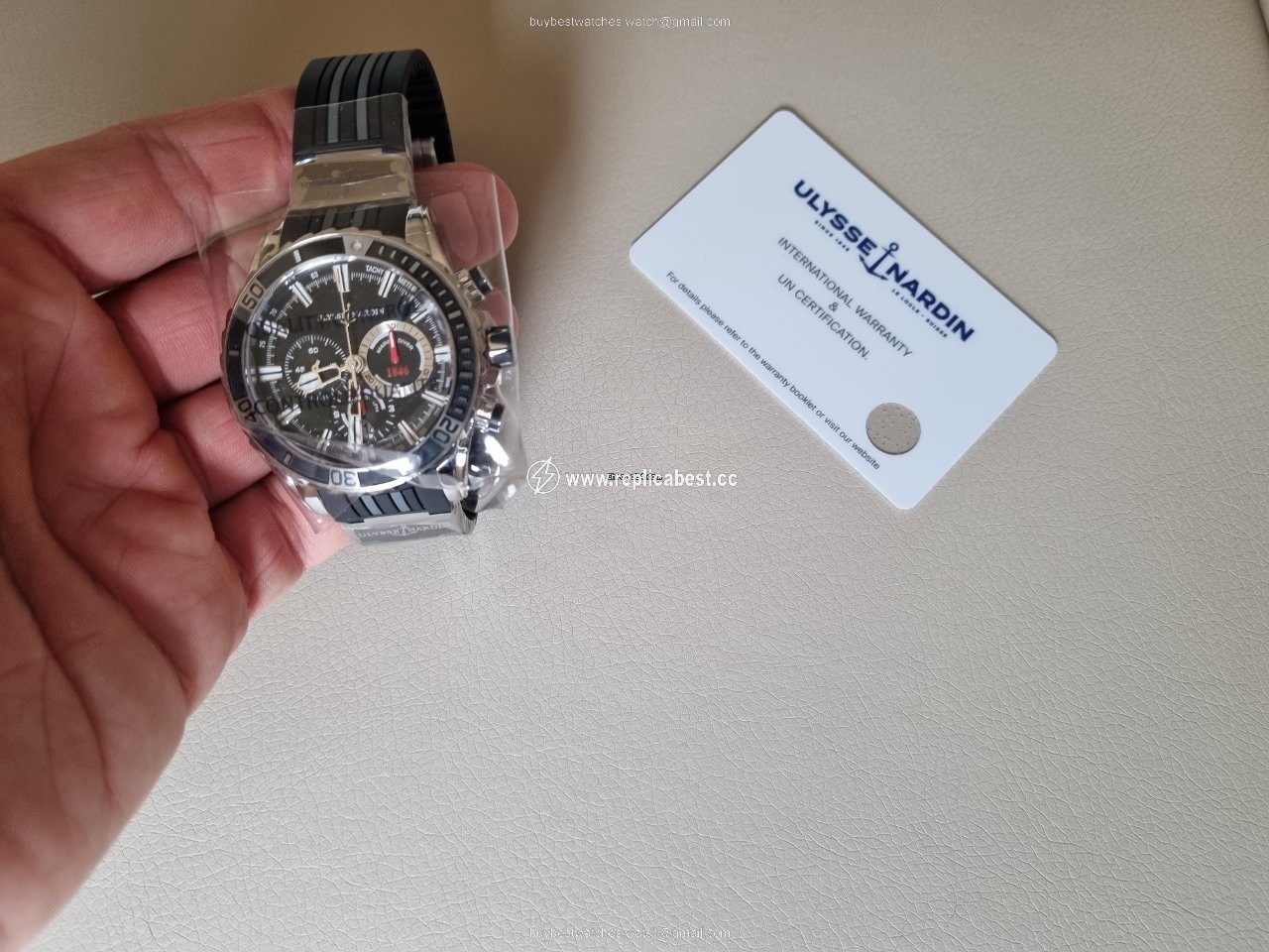 Ulysse Nardin Diver Chronograph Mens watch Unisex Automatic 1503-151 92
