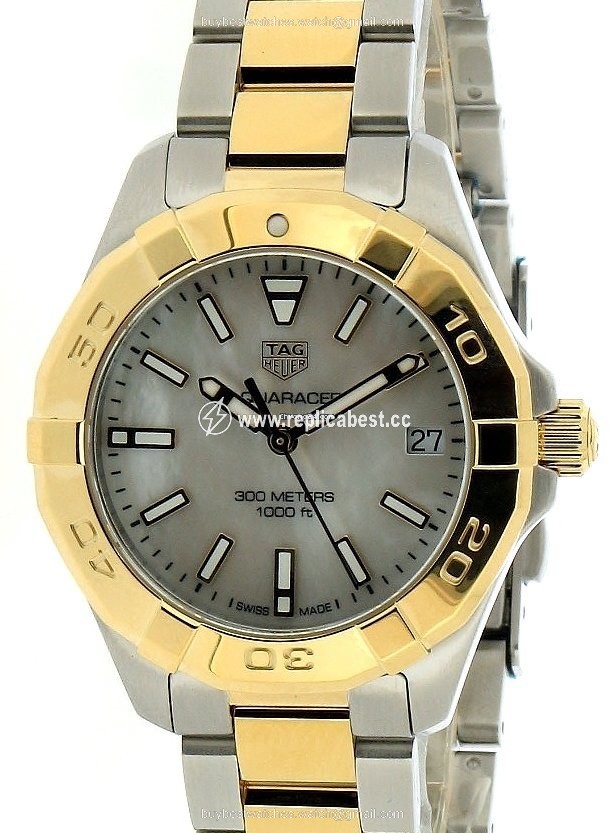 TAG Heuer Aquaracer Lady Womens watch Quartz Gold Steel WBD1320.BB0320
