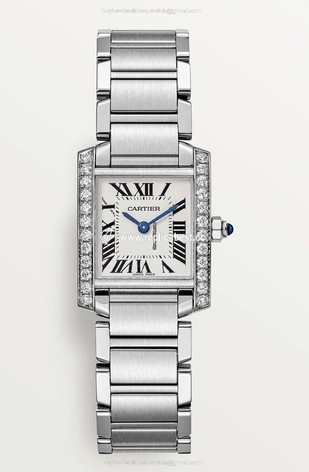 Cartier Tank Francaise Womens watch Quartz Steel W4TA0008